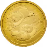 2022 3g Gold Panda Bullion Coin - 40th Anniversary