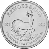 2022 Silver Krugerrand 1 oz Bullion Coin - New