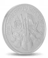 2022 Silver 1 oz Philharmonic Bullion Coin side view