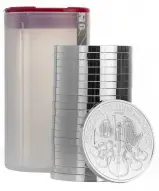 2022 Silver 1 oz Philharmonic Bullion Coin with tube