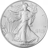 2022 American Silver Eagle 1 oz Bullion Coin - Pre-owned