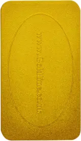Pre-Owned 50g Gold Bullion Bar Baird & Co. - In Sleeve Reverse