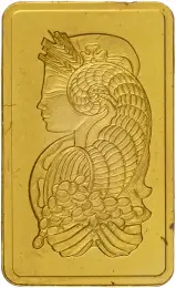 Gold Bullion Ungraded 1 Gram Bar Without Outer Sleeve Pre-Owned PAMP Suisse reverse