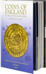 2022 Coins of England and the UK (Pre-Decimal Issue) Book Spink opened