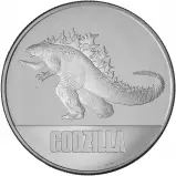 2021 Niue Godzilla 1 oz Silver Bullion Coin