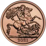 2021 Gold Double Sovereign Bullion Coin