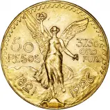 1926 50 Pesos Gold Graded Coin Mexico City Mint gVF