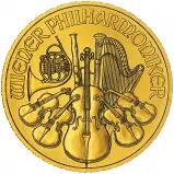 2021 Austrian 0.25 oz Gold Philharmonic Coin (Pre-Owned)