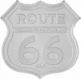 Silver Bullion 1 Ounce Route 66 Illinois Gemini Giant Our Choice Rounds - Pre-Owned obverse