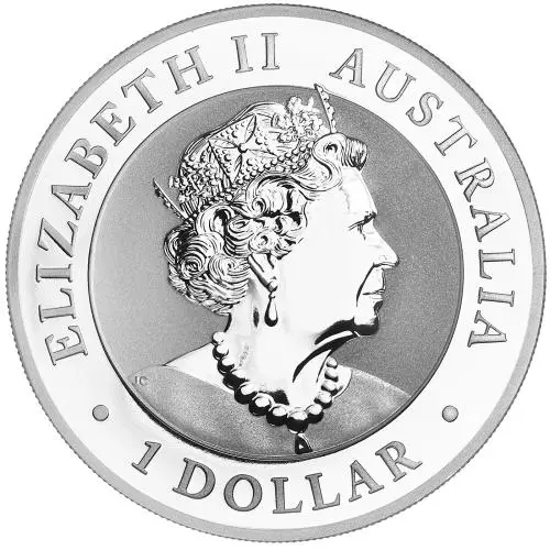 2021 Silver 1 oz Koala Perth Mint Bullion Coin - Pre-Owned obverse