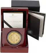 2021 Gothic Crown 2 oz Gold Proof Coin in box