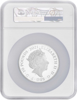 2021 Gothic Crown 10 oz Silver Proof NGC PF-70 | Chards