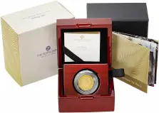 2021 Gold Proof Christmas Sixpence Coin