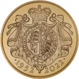 2022 United Kingdom Gold Proof Commemorative Coin Set £5 reverse