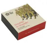 2016 Silver Proof The Army - First World War Pound Sterling box