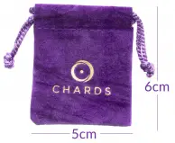 Chards Velvet Coin Pouch (Small) sizes