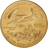 2015 Gold 1 Ounce Eagle Coin United States of America US Mint - Pre-Owned