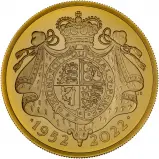 2022 2 oz Gold Proof Platinum Jubilee Coin