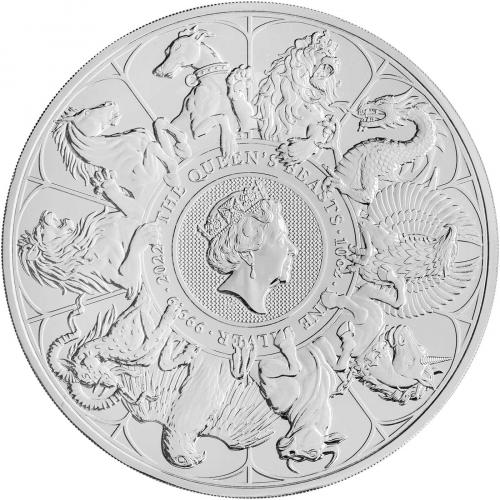 2022 Queen's Beasts Silver Completer 10 oz Coin | Chards