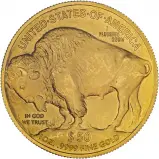 2012 Gold Bullion Ungraded 1 Ounce Buffalo  Coin Single United States of America reverse