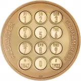 2022 Alexander Graham Bell Gold Proof £2 Coin