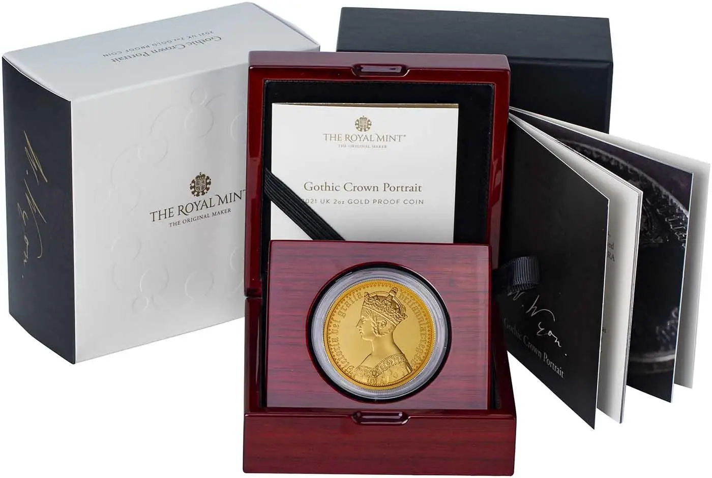 2021 Great Engravers Gothic Crown 2 Ounce Gold Coin | Chards