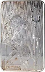 100 oz Silver Britannia Bar - Pre-Owned