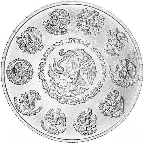 2010 1 oz Silver Libertad Bullion Coin - Mexico obverse
