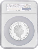 2021 Gothic Crown Victoria 10 oz Silver NGC PF-70 | Chards