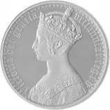 2021 Gothic Crown Victoria Portrait 5 oz Silver Proof Coin