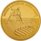 2019 Moon Landing 50th Anniversary Australian 1 oz Gold Proof Coin