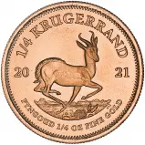 2021 Krugerrand 0.25 oz Gold Bullion Coin