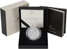 2021 Gothic Crown Portrait 2oz Silver Proof Coin Presentation Box 