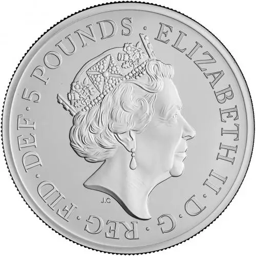 2022 Britannia Silver Proof 2 oz Coin - Core Range obv
