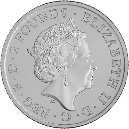 2022 Silver Proof Britannia Elizabeth II Core Range Pound Sterling Coin Sets United Kingdom The Royal Mint 6 Coins obverse