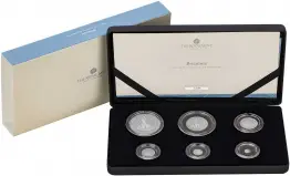2022 Britannia Silver Proof Coin Set Core Range - 6 Coins