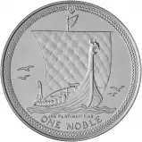 1984 Platinum Noble 1 oz Bullion Coin - Isle of Man