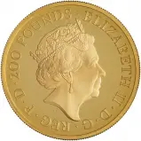 2022 Britannia 2 oz Gold Proof Coin obverse