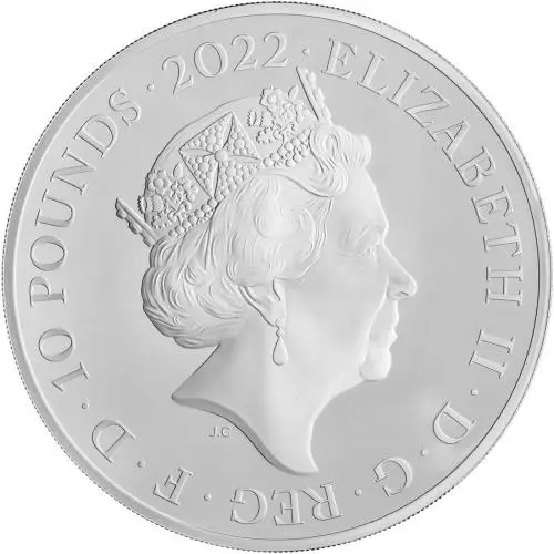2022 James I Silver Proof 5 oz Coin - The British Monarchs Collection obverse
