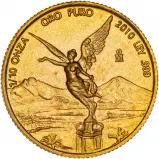 2010 Gold Libertad 0.1 oz Bullion Coin - Pre-Owned