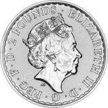 2019 Silver 1 Ounce Britannia First Day Of Issue NGC Obverse