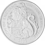 2022 Tudor Beasts Lion of England 10 oz Silver Bullion Coin