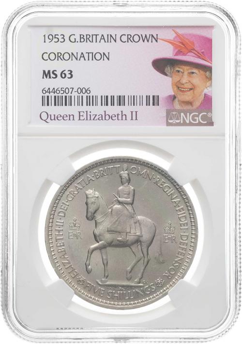 1953 Base Metal Elizabeth II - NGC Graded | Chards