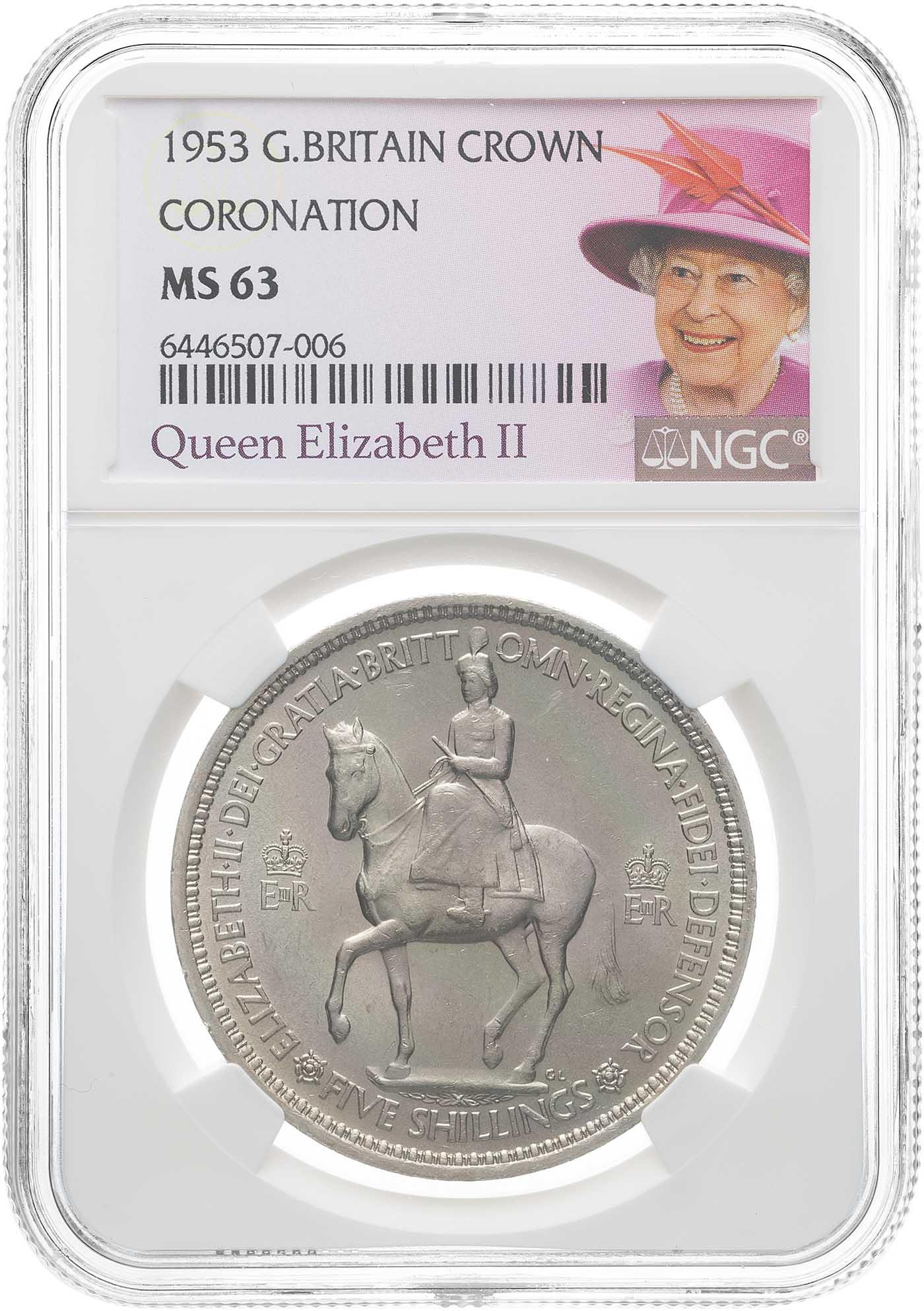 1953 Base Metal Elizabeth II - NGC Graded | Chards