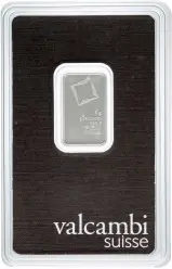 Platinum 5g Bar Valcambi - Pre-Owned 