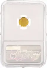 1849 Gold Georgia Gold Rush $1 Coin NGC Dahlonega Mint MS-61 reverse inverted