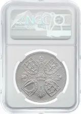 1953 Elizabeth II Proof Coronation Crown NGC PF-65 CAMEO Coin Reverse