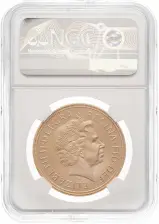 2012 Gold Proof Diamond Jubilee Quintuple Sovereign NGC PF-70 ULTRA CAMEO obverse