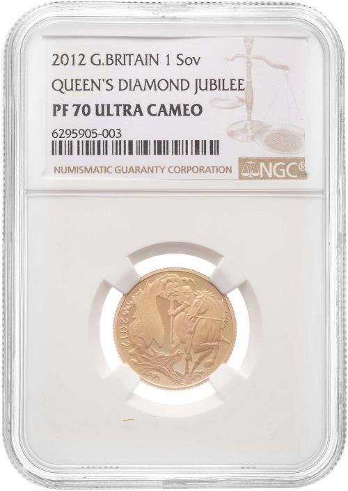 2012 Sovereign Gold Proof NGC PF-70 | Chards