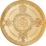 2021 Gold Proof 2 oz QEII Platinum Jubilee Coin